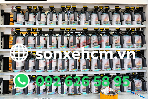 giàn pha sơn tại sơn xe hồ chí minh - sonxehcm.vn