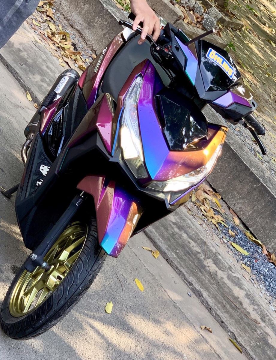 sơn xe vario - sơn xe máy